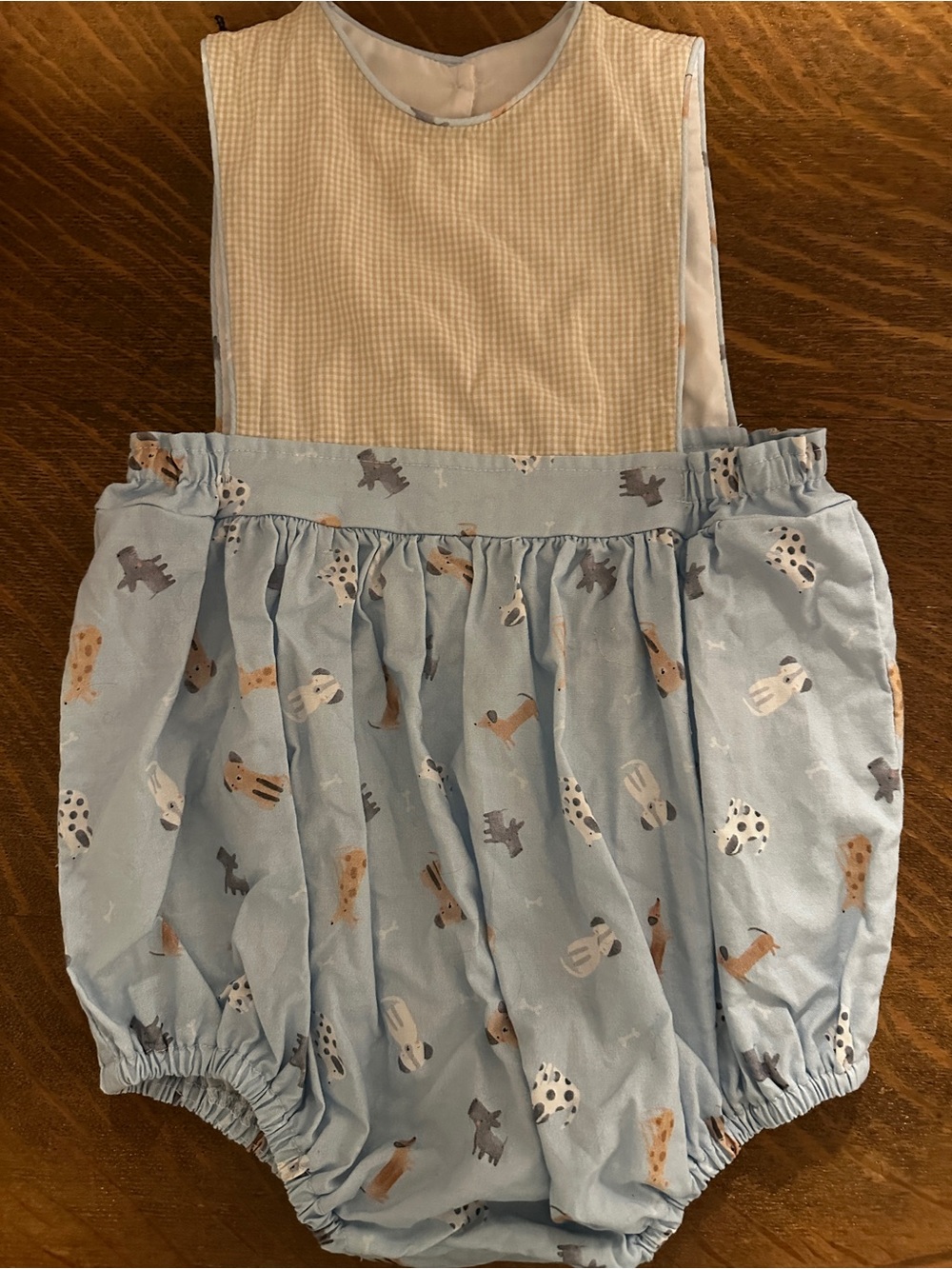 Anvy Kids Light Blue Puppy Print Bubble Diaper Cover - Kids